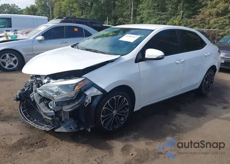 2016 Toyota Corolla S Plus z USA, uszkodzony, nr VIN 5YFBURHE6GP400601